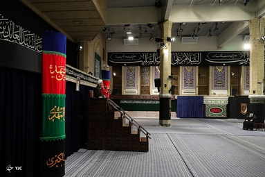 مراسم عزاداری شب شهادت امام سجاد (ع) - حسینیه امام خمینی (ره)