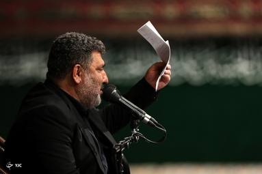 مراسم عزاداری شب شهادت امام سجاد (ع) - حسینیه امام خمینی (ره)