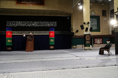 مراسم عزاداری شب شهادت امام سجاد (ع) - حسینیه امام خمینی (ره)
