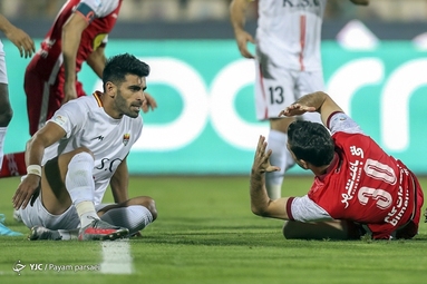 لیگ برتر فوتبال/ پرسپولیس تهران ۰ - فولاد خوزستان ۰