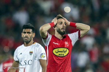لیگ برتر فوتبال/ پرسپولیس تهران ۰ - فولاد خوزستان ۰