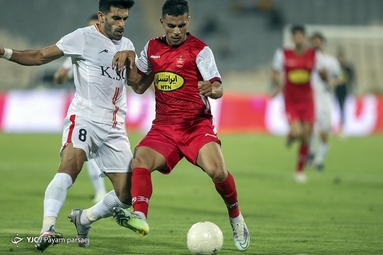 لیگ برتر فوتبال/ پرسپولیس تهران ۰ - فولاد خوزستان ۰