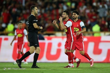لیگ برتر فوتبال/ پرسپولیس تهران ۰ - فولاد خوزستان ۰