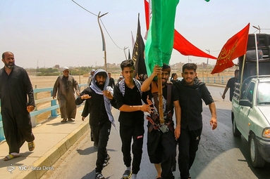 ورود موکب عشاق الحسین علیه السلام به خرمشهر