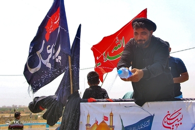 ورود موکب عشاق الحسین علیه السلام به خرمشهر