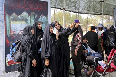 خروج زائران حسینی از مرز شلمچه