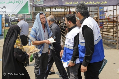 خروج زائران حسینی از مرز شلمچه