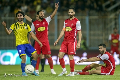 لیگ برتر فوتبال / نفت مسجد سلیمان ۱ - پرسپولیس تهران ۲