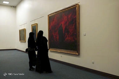افتتاحیه نمایشگاه نقش راستان
