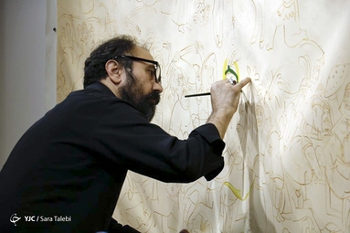 افتتاحیه نمایشگاه نقش راستان