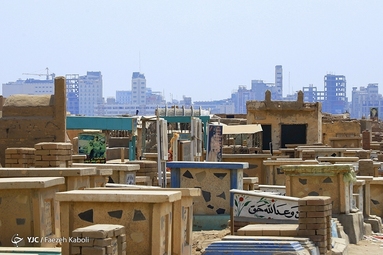 مسیر پیاده روی اربعین حسینی در وادی السلام