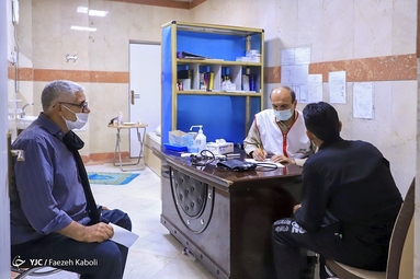 خدمت رسانی هلال احمر در اجتماع بزرگ اربعین حسینی