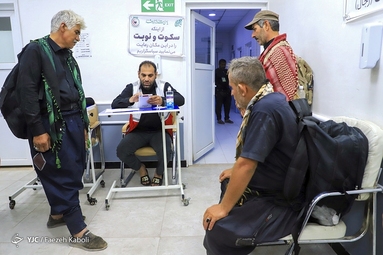 خدمت رسانی هلال احمر در اجتماع بزرگ اربعین حسینی