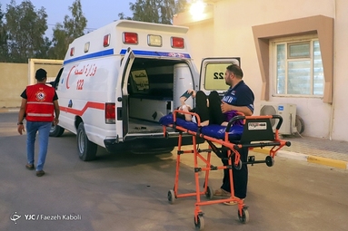 خدمت رسانی هلال احمر در اجتماع بزرگ اربعین حسینی