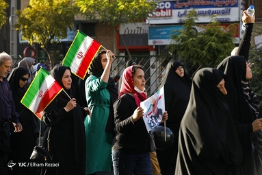 راهپیمایی «یاران مهدی، یاوران رهبری»