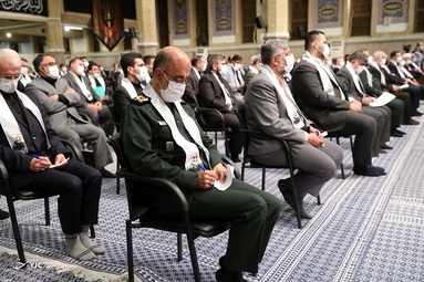 دیدار دست‌اندرکاران کنگره شهدای ورزشکار و جمعی از مادران شهدای ورزشکار با رهبر انقلاب