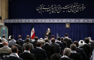 دیدار دست‌اندرکاران کنگره شهدای ورزشکار و جمعی از مادران شهدای ورزشکار با رهبر انقلاب