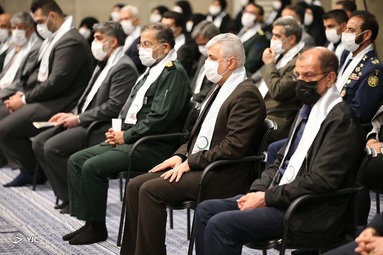 دیدار دست‌اندرکاران کنگره شهدای ورزشکار و جمعی از مادران شهدای ورزشکار با رهبر انقلاب