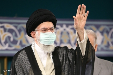 دیدار مسئولان نظام و میهمانان کنفرانس وحدت اسلامى با رهبر انقلاب