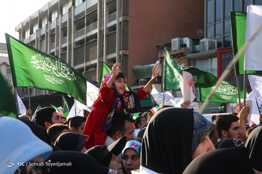 جشن بزرگ میلاد پیامبر (ص) در میدان ولیعصر (عج)