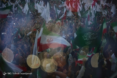 جشن بزرگ میلاد پیامبر (ص) در میدان ولیعصر (عج)