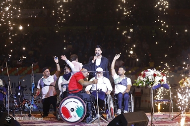 مراسم روز ملی پارالمپیک در آزادی