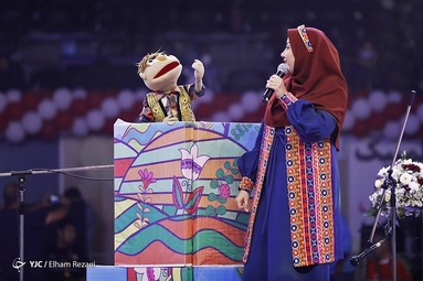 مراسم روز ملی پارالمپیک در آزادی
