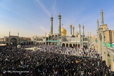 کاروان نمادین استقبال از حضرت معصومه (س)