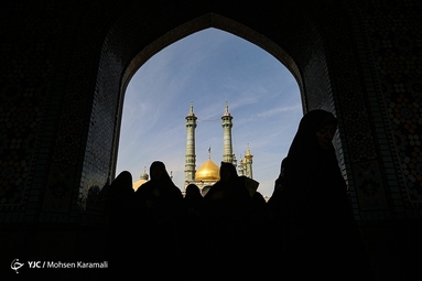 کاروان نمادین استقبال از حضرت معصومه (س)