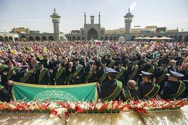 کاروان نمادین استقبال از حضرت معصومه (س)
