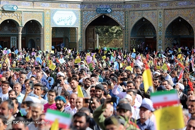کاروان نمادین استقبال از حضرت معصومه (س)