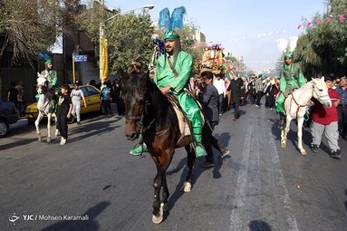 کاروان نمادین استقبال از حضرت معصومه (س)
