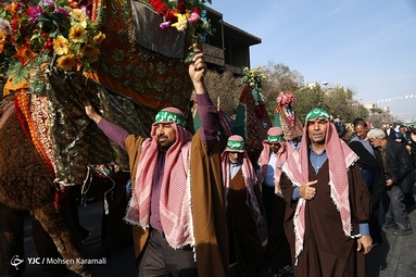 کاروان نمادین استقبال از حضرت معصومه (س)