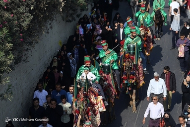 کاروان نمادین استقبال از حضرت معصومه (س)