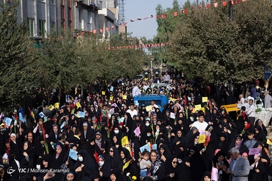 کاروان نمادین استقبال از حضرت معصومه (س)