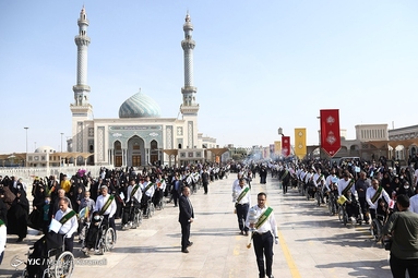 کاروان نمادین استقبال از حضرت معصومه (س)