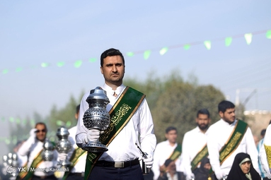 کاروان نمادین استقبال از حضرت معصومه (س)