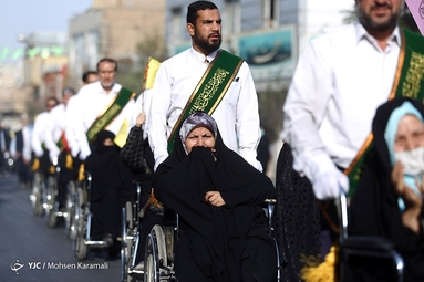 کاروان نمادین استقبال از حضرت معصومه (س)