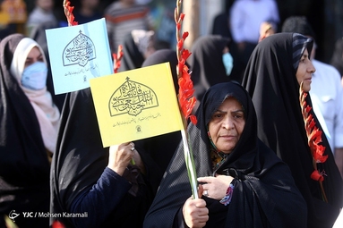 کاروان نمادین استقبال از حضرت معصومه (س)