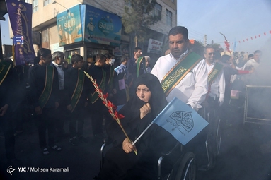 کاروان نمادین استقبال از حضرت معصومه (س)