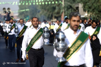 کاروان نمادین استقبال از حضرت معصومه (س)