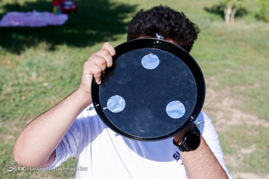 رخداد اولین خورشیدگرفتگی قرن - شیراز