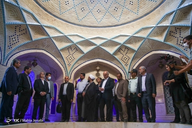 سفر سید عزت الله ضرغامی، وزیر میراث فرهنگی، گردشگری و صنایع دستی به کرمان