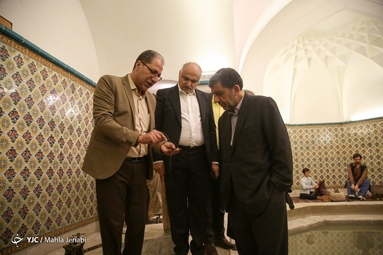 سفر سید عزت الله ضرغامی، وزیر میراث فرهنگی، گردشگری و صنایع دستی به کرمان