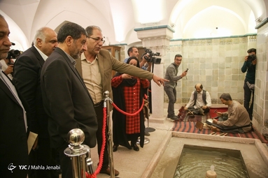سفر سید عزت الله ضرغامی، وزیر میراث فرهنگی، گردشگری و صنایع دستی به کرمان