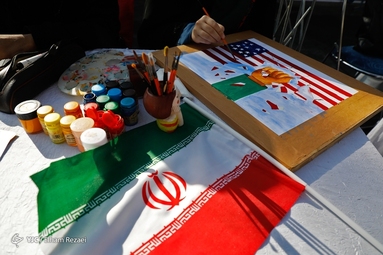 مراسم سیزده آبان ماه ۱۴۰۱ - تهران