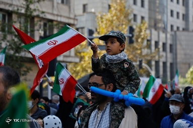 مراسم سیزده آبان ماه ۱۴۰۱ - تهران