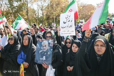 مراسم سیزده آبان ماه ۱۴۰۱ - کرمان