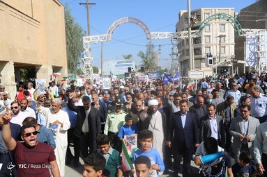 مراسم سیزده آبان ماه ۱۴۰۱ - اهواز