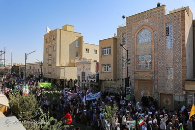 مراسم سیزده آبان ماه ۱۴۰۱ - قم